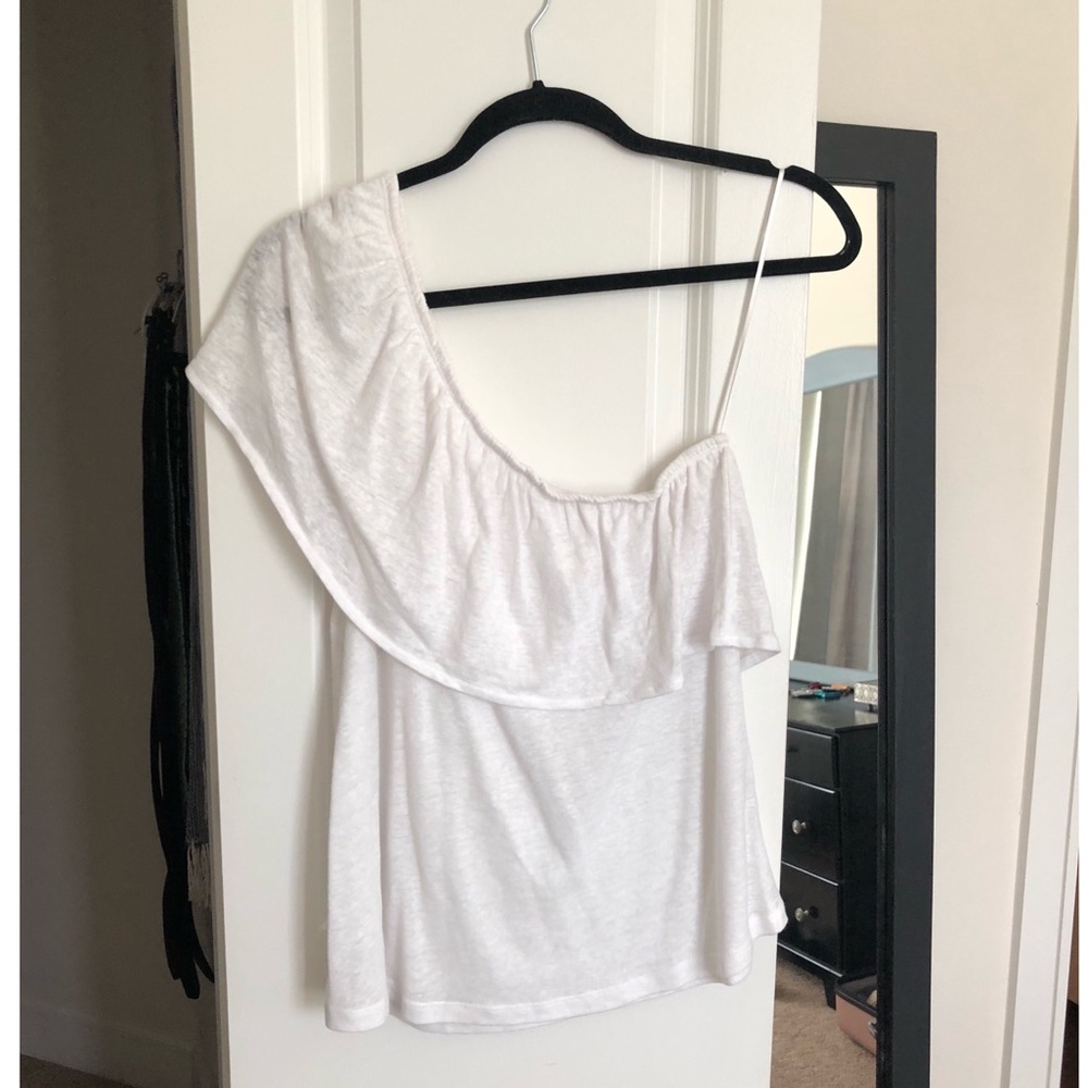 Melrose and Market One Shoulder Top!
